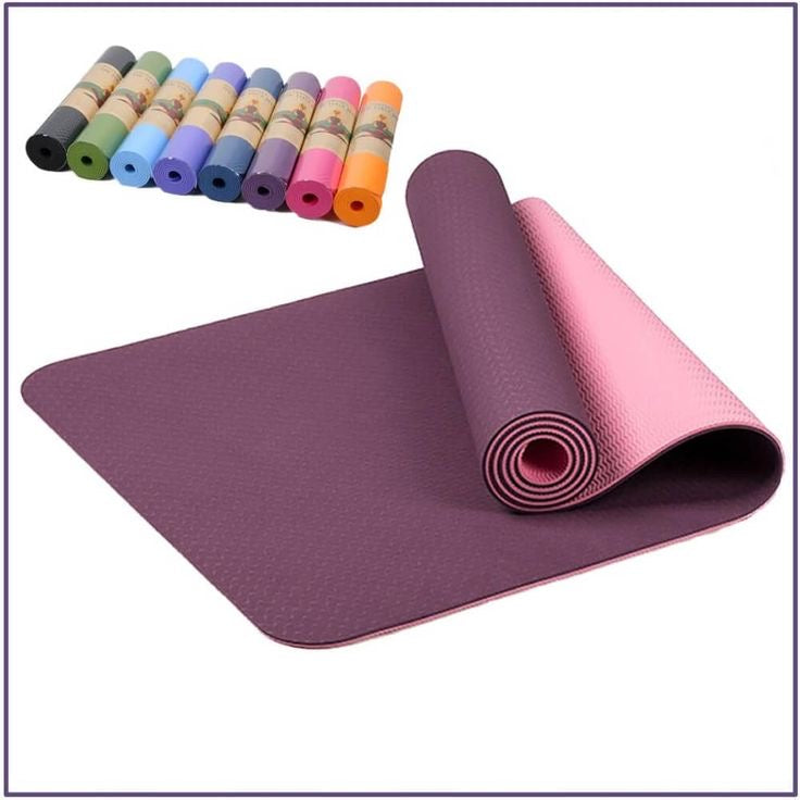 Tapis de Yoga+Sangel de cheville